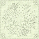 Sashiko Hand-Printed Samplers