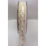 Lace - 15mm Cotton Lace with Satin Thread