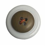 Button - 15mm Taupe