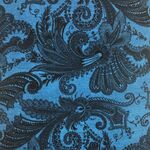 Fabric - WP Backing Essentials 108" Fleur-de-lis Blue