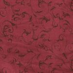 Fabric - WB Blender 280cm Vines Burgundy