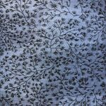 Fabric - WB Print 280cm Vines Denim