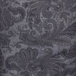 Fabric - WB Print 280cm Charcoal Flowers