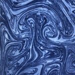 Fabric - WB Printed 280cm Marble Blue