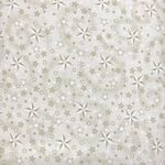 WB Print 260cm Cream With Stars - Fabric Piece
