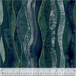 Fabric piece Cascade Ink 54027DM-6