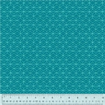 Fat Quarter- Foundation 2 Conundrum Turquoise (54643-22)