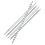 KnitPro Basix Aluminium Double Pointed Needles 15cm