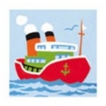 Tapestry Collection D'Art 11.448 Kid's Mini Tapestries [Design: 02 Boat]
