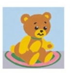 Tapestry Collection D'Art 11.448 Kid's Mini Tapestries [Design: 09 Teddy Bear]