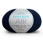 Zealana Air Lace Weight A16 Ink