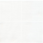 Fabric - Hardanger-Grob-Karo 20 Count Squares White 152cm Wide