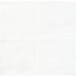Fabric - Hardanger-Grob-Karo 20 Count Squares White 152cm Wide