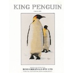 Graeme Ross Cross Stitch - King Penguin