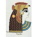 Ross Originals Cross Stitch Chart - Profiles Nerfertari and Tutankhamen