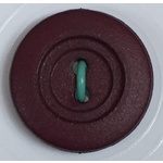 Button - 15mm Burgundy