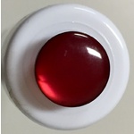 Button - 12mm Deep Rose Pink Shank