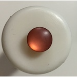 Button - 9mm Apricot Matt