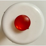 Button - 8mm Red Matt