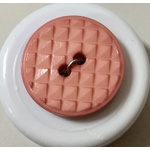Button - 18mm Dusty Pink