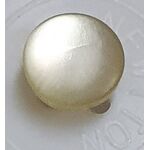 Button - 8mm Lemon Opaque Shank