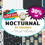 Gingiber - Nocturnal SALE! NOW $20.40 per metre - 30% OFF!