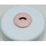 Button - 11mm Pink Light