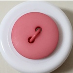 Button - 15mm Pink