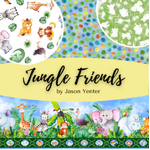 Fabric - Jungle Friends Collection