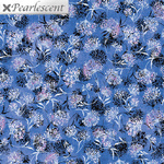 Shimmering Twilight - Enchanted Dandelions Dark Blue