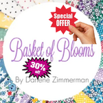 Baskets of Blooms - SALE! NOW $20.40 per metre - was $29