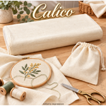 Calico – 100% Unbleached Cotton Fabric