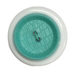 Button - 23mm Round Green