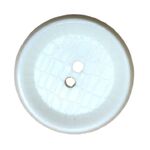 Button - 23mm Round White