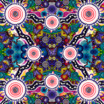 Fabric - Spirit of the Bush 2 Wide Backings- 2061WN Women's Business