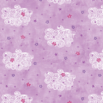 Unicorn Dreamers by Jessica Flick - Fantasy Clouds - Lilac