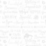 Unicorn Dreamers by Jessica Flick - Words - White on White