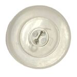 Button - 18mm Clear