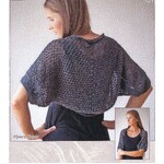 2402 - Open Knit Shrug 