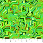 Gaming Zone - 24575-74 Circuit Board Green Multi