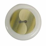 Button - 15mm Cream/Grey