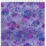 Fat Quarter - Halcyon - 2HN-3 Purple Roses