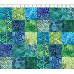 Elysian - Patchwork Blue