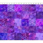Fat Quarters - Elysian - Patchwork Purple