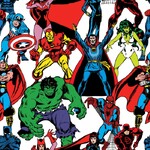 Quilting Fabric - Marvel Comic Collection - 101