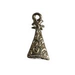 Charm - Party Hat Silver
