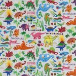 Fat Quarters - Nutex - Dinosaur Dance
