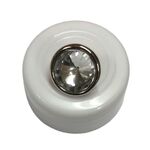 Button - 12mm Silver