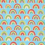 Fat Quarters - Bright Days AAK 20606-14 Blue