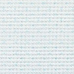 Fabric - Aida 14 Count White/Blue Dot 110cm Wide